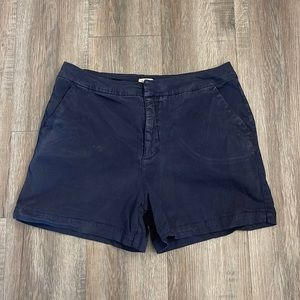 Navy Cremieux Shorts